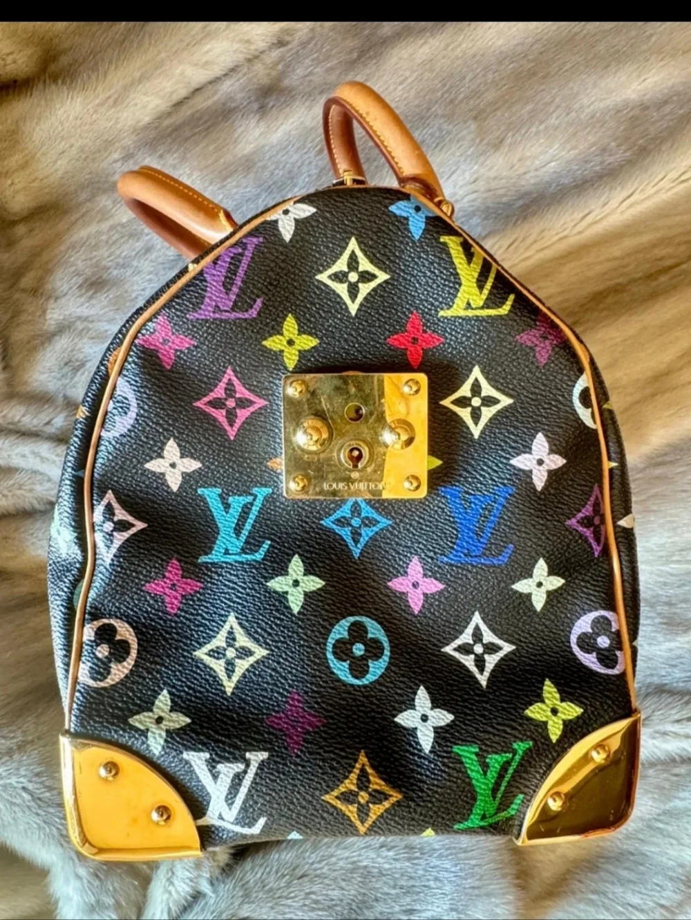 ✨️Louis Vuitton Black Multicolor Monogram Speedy 30✨️ - Picture 2 of 10